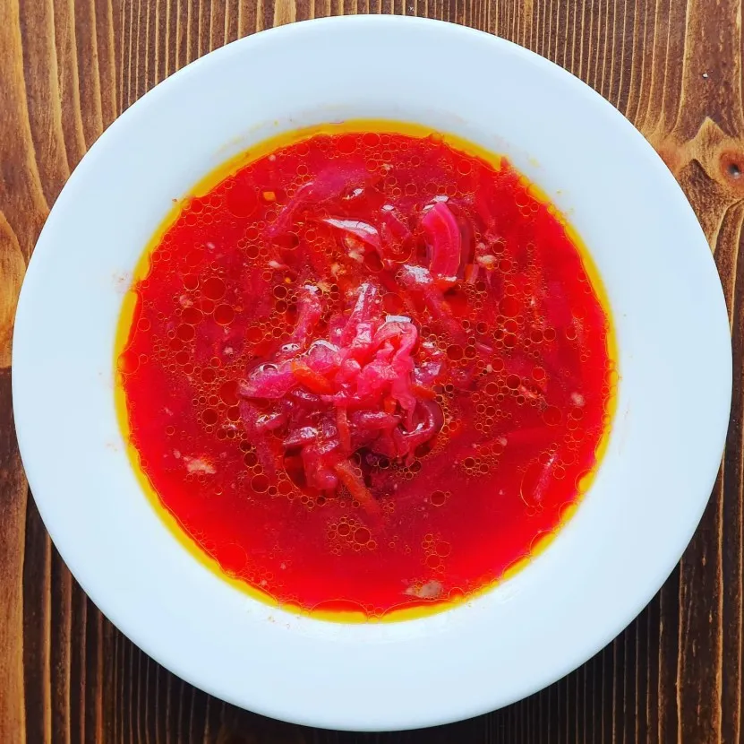 Борщ наваристый с мясом